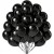 Balony Czarne Matowe MINI MAŁE 13cm Urodzinowe 50szt ZESTAW DO GIRLANDY