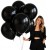 Balony CZARNE Matowe 45cm URODZINOWE Na WESELE ŚLUB Duże Gigant 10sztuk XXL