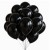 Balony CZARNE Matowe 45cm URODZINOWE Na WESELE ŚLUB Duże Gigant 10sztuk XXL