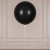 Balon MATOWY Kula GIGANT Olbrzym CZARNY Wesele URODZINOWE Urodziny 91cm XXL