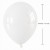 Balony BIAŁE Matowe MINI MAŁE 13cm WESELE i Ślub 50szt ZESTAW DO GIRLANDY