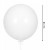 Balon BIAŁY MATOWY Kula GIGANT Olbrzym Wesele Ślub URODZINOWE 91cm XXL 1szt