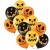 BALONY HALLOWEEN ZESTAW DEKORACYJNY NA IMPREZE DEKORACJE DUŻE 12 SZT DYNIA
