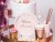 KUBKI PAPIEROWE Jednorazowe WIECZÓR PANIEŃSKI różowe ROSE GOLD 220ML 6SZT