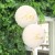 BALON FOLIOWY MĄŻ NA WESELE ŚLUB KREMOWY ZŁOTY BALONY 45CM DEKORACJA 18CALI