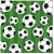SERWETKI PAPIEROWE ZIELONE PIŁKA NOŻNA 33X33 CM 20SZT FOOTBALL DLA CHŁOPAKA