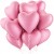 Balony Foliowe SERCA RÓŻOWE Serce Serduszka DLA NIEJ ŚLUB i WESELE 45 CM