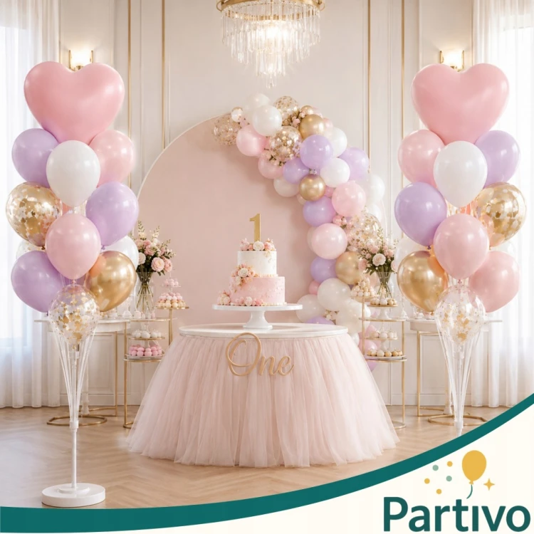 Stojak Na Balony Duży 160 CM Urodziny Ślub i Wesele Chrzciny Stelaż XXL