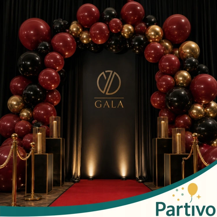 Balony BORDOWE WINE RED Matowe 45cm URODZINOWE Duże Gigant 10 Szt XXL