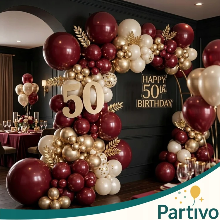 Balony BORDOWE WINE RED Matowe 45cm URODZINOWE Duże Gigant 10 Szt XXL
