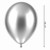 Balony Srebrne CHROMOWANE 45cm URODZINOWE Na Urodziny Duże Gigant 10 Sztuk