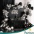 Balony SREBRNE metaliczne chrom 26cm 50szt na wesele ślub urodziny 10 cali