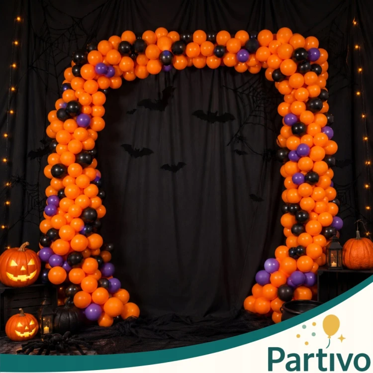 Balony POMARAŃCZOWE Matowe MINI MAŁE 13cm 50szt Urodziny ZESTAW DO GIRLANDY