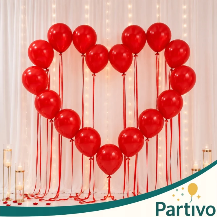 Balony CZERWONE Matowe 45cm URODZINOWE Na Urodziny Duże Gigant 10 Szt XXL