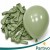Balony EUKALIPTUS Matowe 45cm URODZINOWE Na Urodziny Duże Gigant 10 Szt XXL