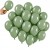 Balony Eukaliptus Matowe MINI MAŁE 13cm Zielone 50szt ZESTAW DO GIRLANDY