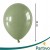 Balony Eukaliptus Matowe MINI MAŁE 13cm Zielone 50szt ZESTAW DO GIRLANDY