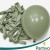 Balony Eukaliptus Matowe MINI MAŁE 13cm Zielone 50szt ZESTAW DO GIRLANDY