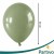 Balony Eukaliptus Matowe Zielone Duże 30cm Chrzest Boho Ślub Wesele 50szt