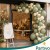 Balony Eukaliptus Matowe Zielone Duże 30cm Chrzest Boho Ślub Wesele 50szt
