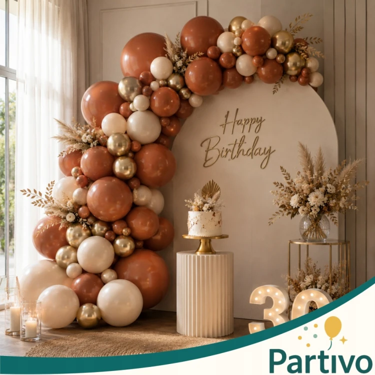 Balony KAWOWE Matowe 45cm URODZINOWE Na Urodziny Duże Gigant 10 Sztuk XXL