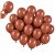 Balony Kawowe Matowe MINI MAŁE 13cm WESELE Urodzinowe 50szt DO GIRLANDY