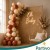 Balony KAWOWE Matowe Duże 30cm Chrzest Pastelowe Ślub Wesele 50szt