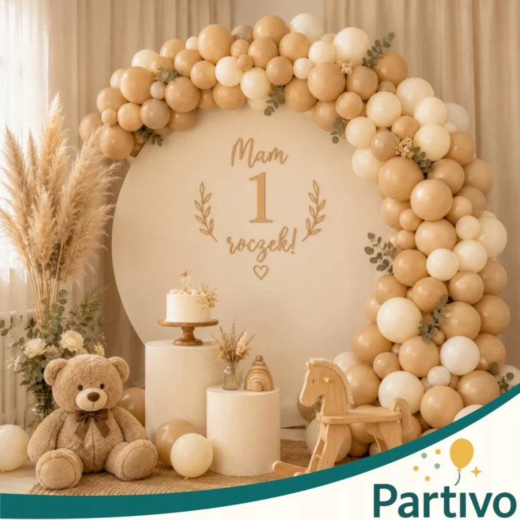 Balony CAMEL Matowe MINI MAŁE 13cm WESELE Urodzinowe 50szt DO GIRLANDY