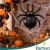 Balon Foliowy PAJĄK Czarny Duży Na Halloween OGROMNY Dekoracja 75 x 70 CM