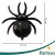 Balon Foliowy PAJĄK Czarny Duży Na Halloween OGROMNY Dekoracja 75 x 70 CM