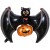 Balon Foliowy NIETOPERZ z Dynią Duży Na Halloween OGROMNY Dynia 80 x 60 CM