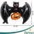 Balon Foliowy NIETOPERZ z Dynią Duży Na Halloween OGROMNY Dynia 80 x 60 CM