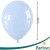 BALONY PASTELOWE NIEBIESKIE ZESTAW BALONÓW NA URODZINY 45cm BŁĘKITNE 10 SZT