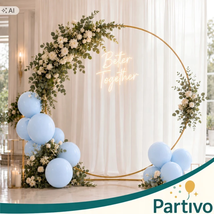 BALONY PASTELOWE NIEBIESKIE ZESTAW BALONÓW NA URODZINY 45cm BŁĘKITNE 10 SZT
