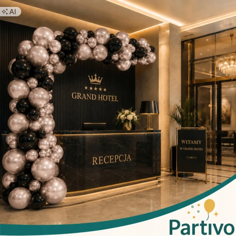 Balony Szampańskie Złoto Chrom Na Urodziny Ślub CHROMOWANE 30 cm 50 sztuk