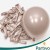 Balony SZAMPAŃSKIE ZŁOTO Chromowane MINI MAŁE 13cm 50szt ZESTAW DO GIRLANDY
