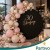 Pokrowiec CZARNY Materiał ŚCIANKA TŁO DO ZDJĘĆ Sylwester 2m Ozdoba