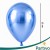 Balony NIEBIESKIE Chromowane MINI MAŁE 13 cm 50 szt ZESTAW DO GIRLANDY
