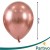 Balony Różowe ZŁOTO CHROM 45cm ŚLUB I WESELE Na Urodziny Duże Gigant 10 Szt