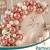 BALONY Różowe Złoto MINI MAŁE 13cm WESELE Rose Gold 50sz Zestaw do GIRLANDY