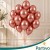 BALONY Różowe Złoto MINI MAŁE 13cm WESELE Rose Gold 50sz Zestaw do GIRLANDY