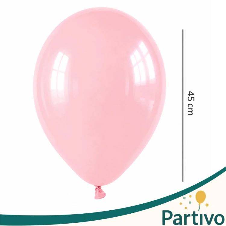 Balony RÓŻOWE Matowe 45cm URODZINOWE Na Urodziny Duże Gigant 10Szt XL