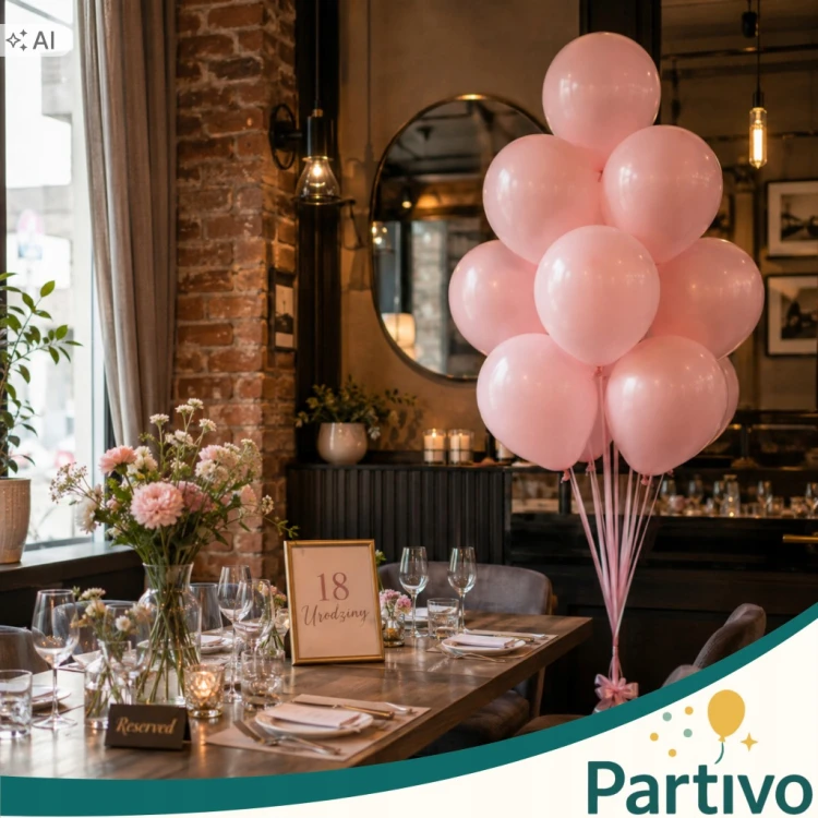 Balony RÓŻOWE Matowe 45cm URODZINOWE Na Urodziny Duże Gigant 10Szt XL
