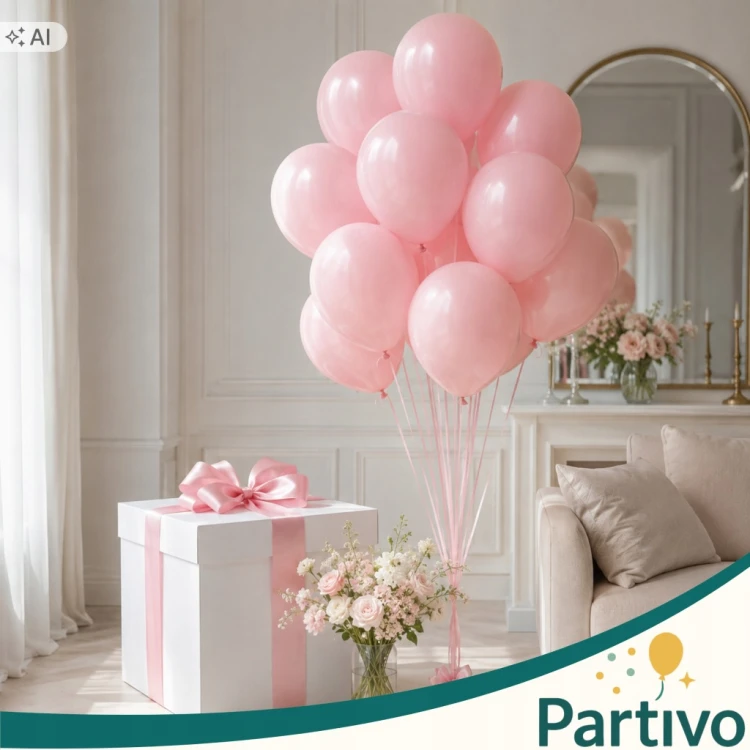 Balony RÓŻOWE Matowe 45cm URODZINOWE Na Urodziny Duże Gigant 10Szt XL
