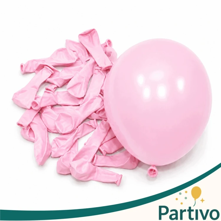 Balony RÓŻOWE Matowe MINI MAŁE 13cm 50szt Urodziny ZESTAW DO GIRLANDY