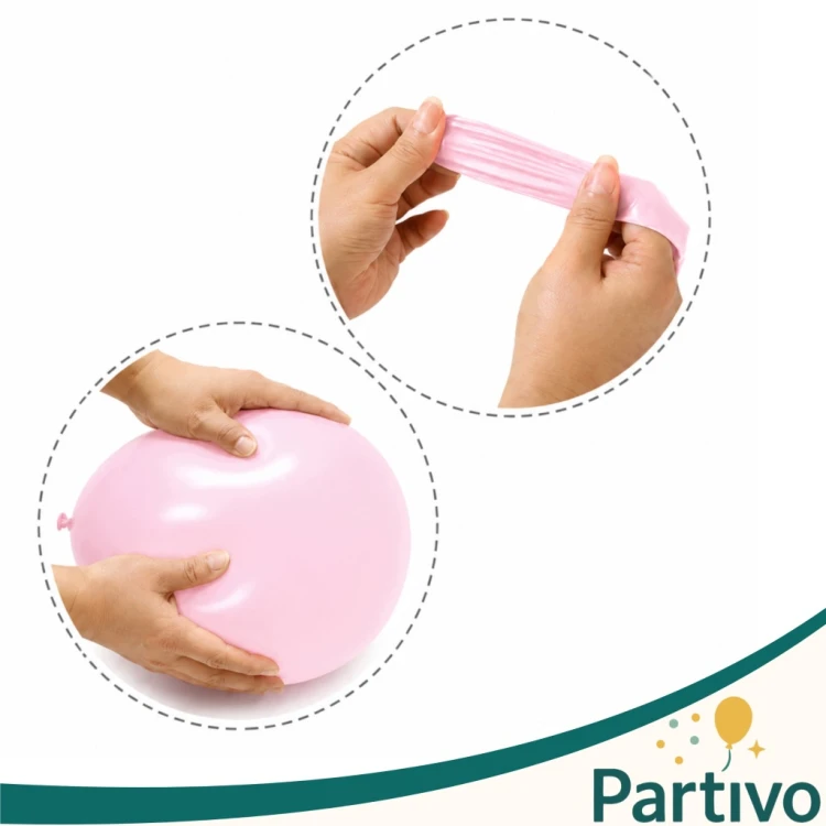Balony RÓŻOWE Matowe MINI MAŁE 13cm 50szt Urodziny ZESTAW DO GIRLANDY